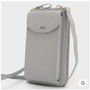 Crossbody wallet phone clutch